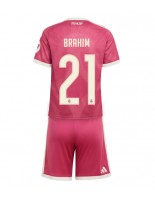 Real Madrid Brahim Diaz #21 Alternativní dres pro děti 2026-27 Krátký Rukáv (+ trenýrky)